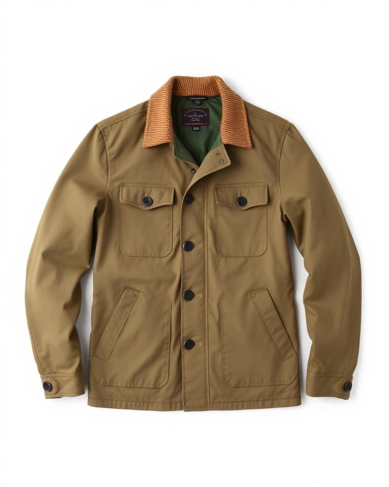 Waxed Cotton Field Jacket